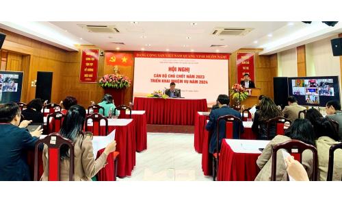 Hội nghị cán bộ chủ chốt năm 2023, triển khai nhiệm vụ năm 2024