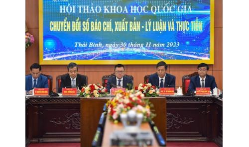 Hội thảo khoa học quốc gia “Chuyển đổi số báo chí, xuất bản - Lý luận và thực tiễn”