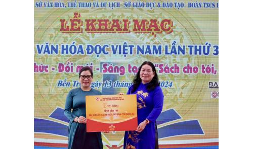 Nhà xuất bản Chính trị Quốc gia Sự thật Chi nhánh Cần Thơ tham gia Ngày Sách và văn hóa đọc năm 2024