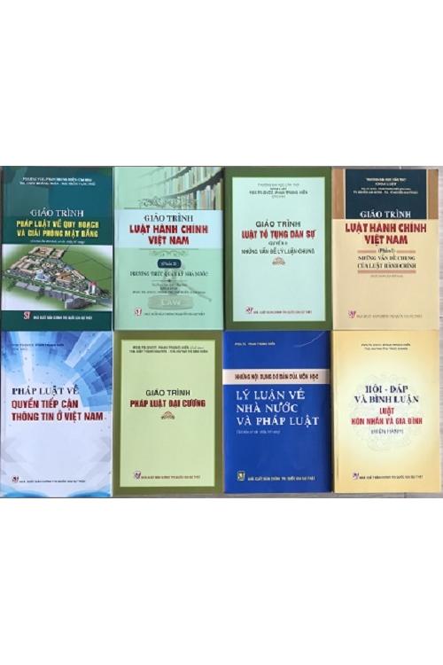 Combo Giáo trình pháp luật - Tác giả: GVCC. PGS. TS. Phan Trung Hiền