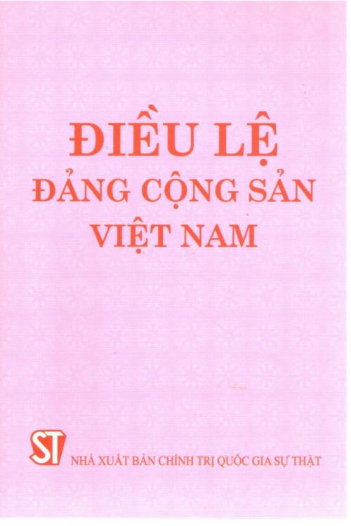 Điều lệ Đảng Cộng sản Việt Nam