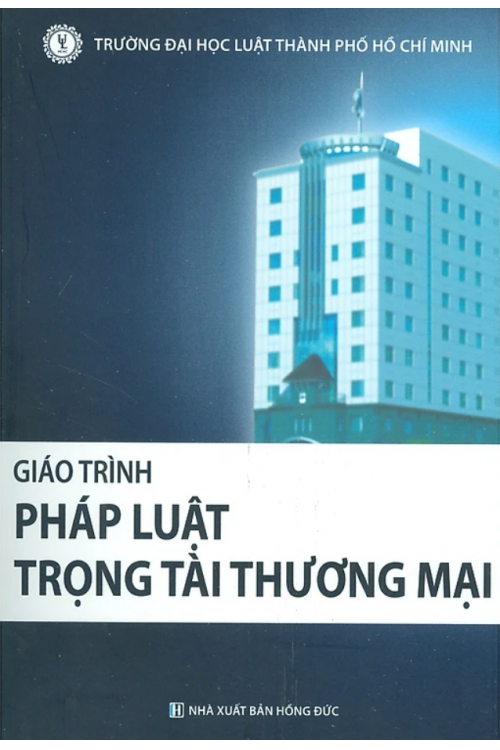 Giáo trình pháp luật trọng tài thương mại