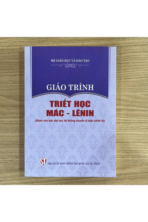 Giáo trình Triết học Mác - Lênin (Dành cho bậc đại học hệ không chuyên lý luận chính trị)
