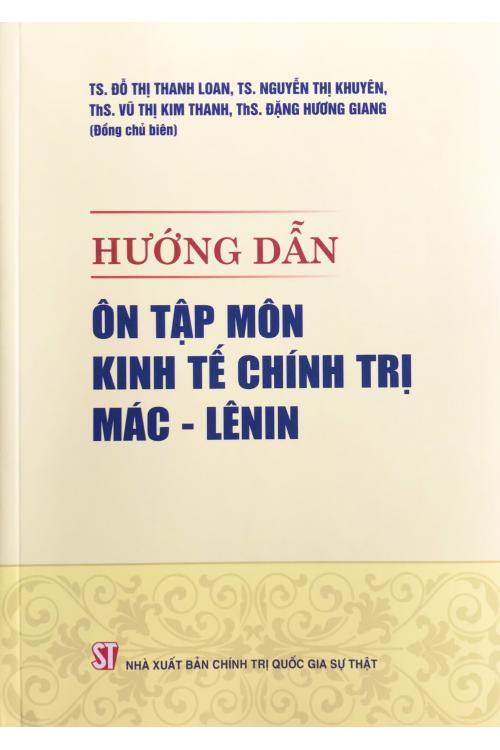 Hướng dẫn ôn tập môn kinh tế chính trị Mác - Lênin
