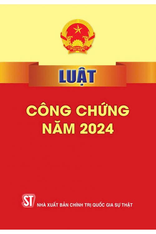 Luật Công chứng năm 2024