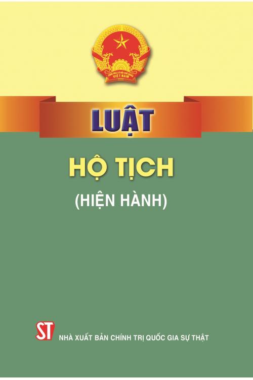 Luật Hộ tịch (Hiện hành)