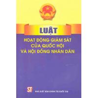 Luật hoạt động giám sát Quốc hội và Hội đồng ND