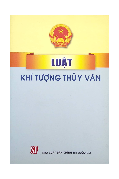 Luật Khí tượng thủy văn