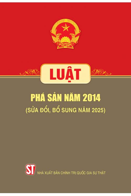 Luật Phá sản năm 2014 (sửa đổi, bổ sung năm 2025)
