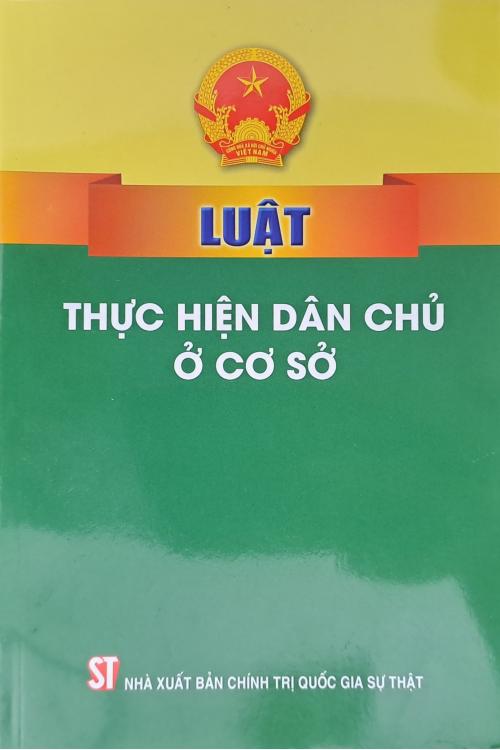 Luật Thực hiện dân chủ ở cơ sở