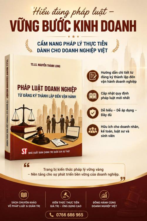 Pháp luật doanh nghiệp từ đăng ký thành lập đến vận hành
