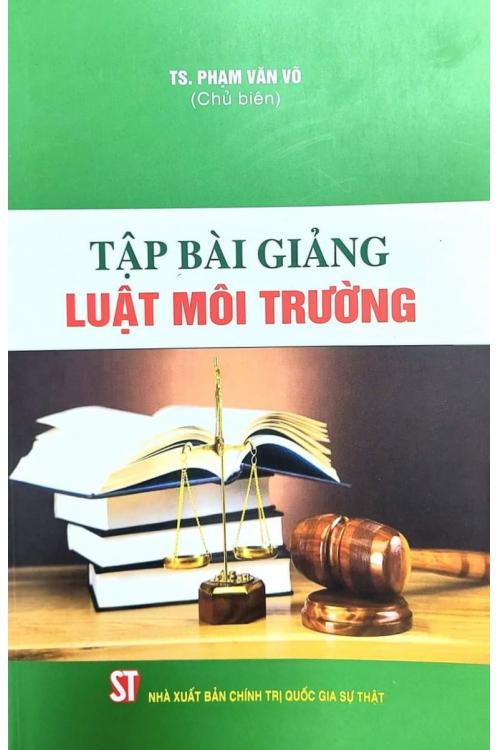 Tập bài giảng Luật môi trường